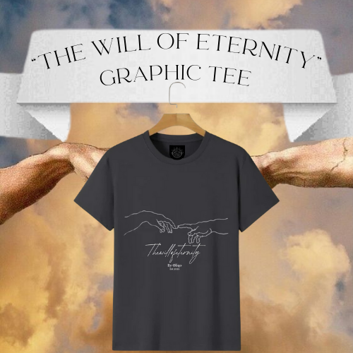 "The Will of Eternity" Regular fit graphic tee