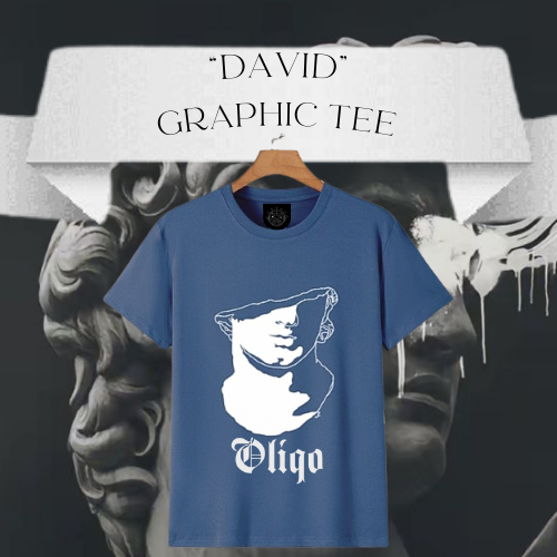 "David" Regular fit graphic tee